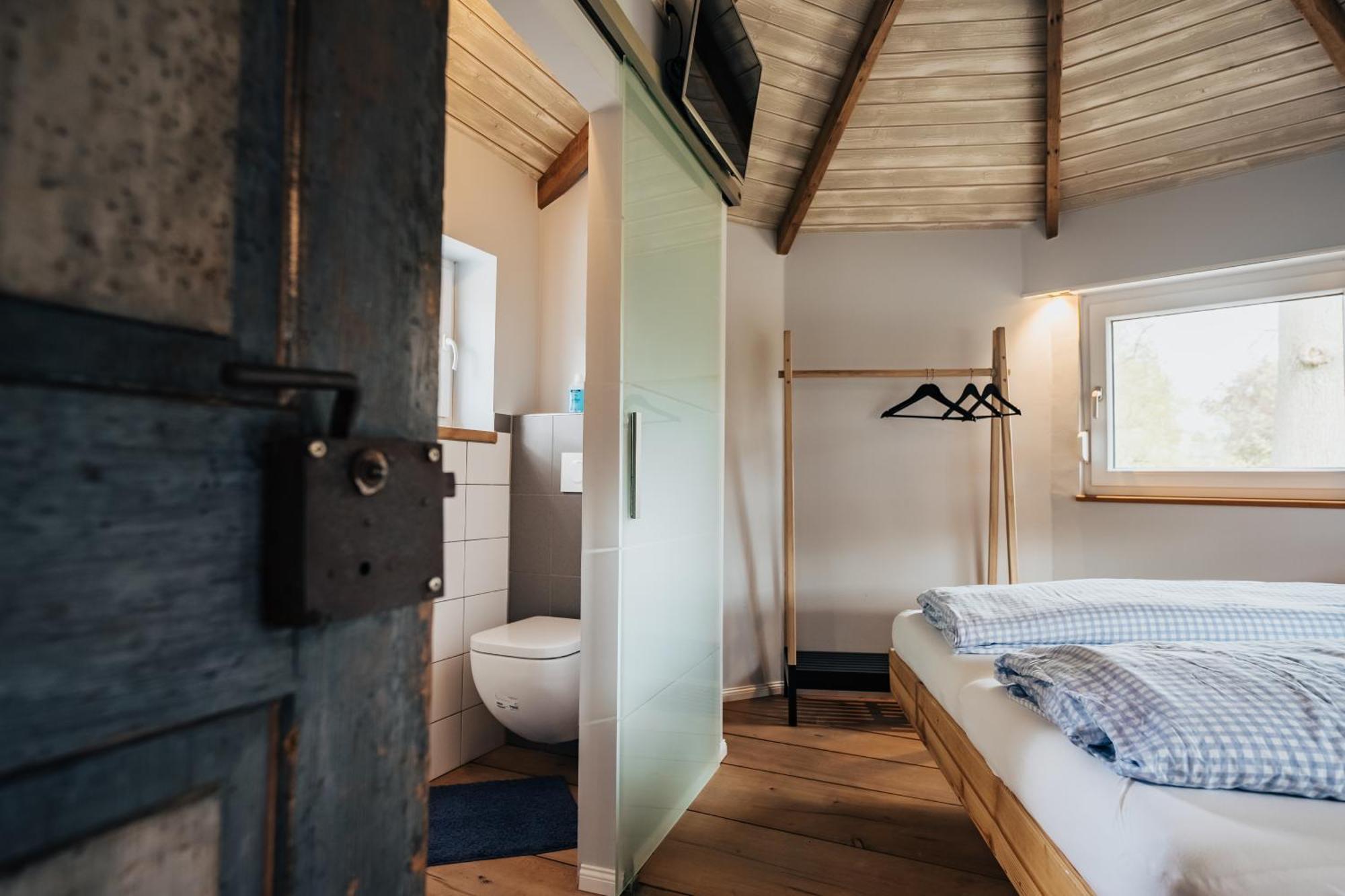 Ferienhaus Getreidesilo ชเนเวอร์ดิงเงิน ภายนอก รูปภาพ