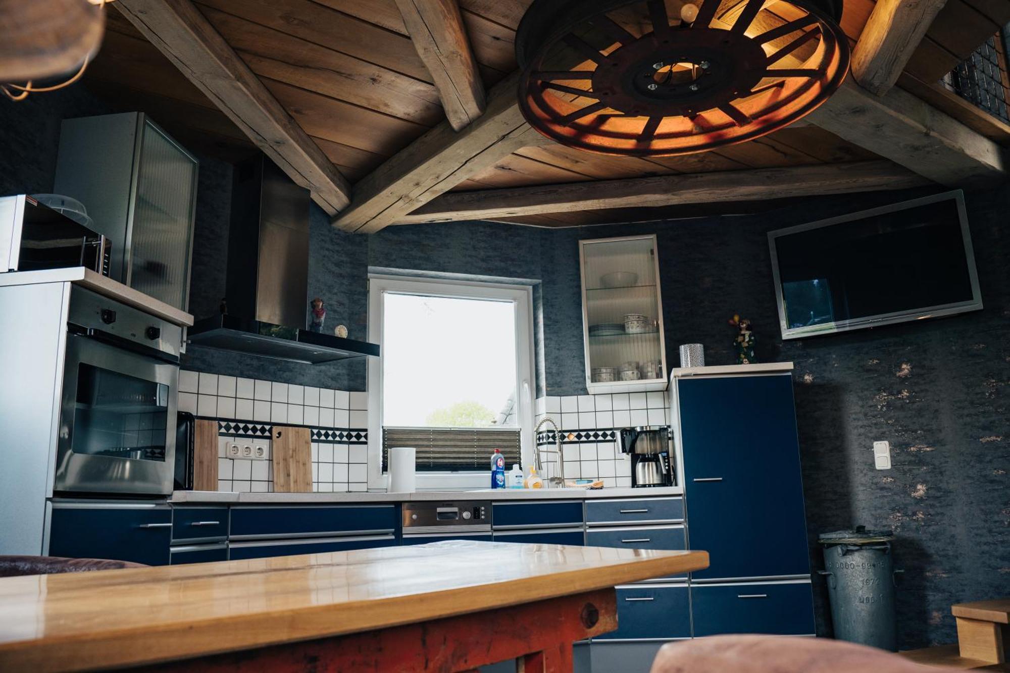 Ferienhaus Getreidesilo ชเนเวอร์ดิงเงิน ภายนอก รูปภาพ