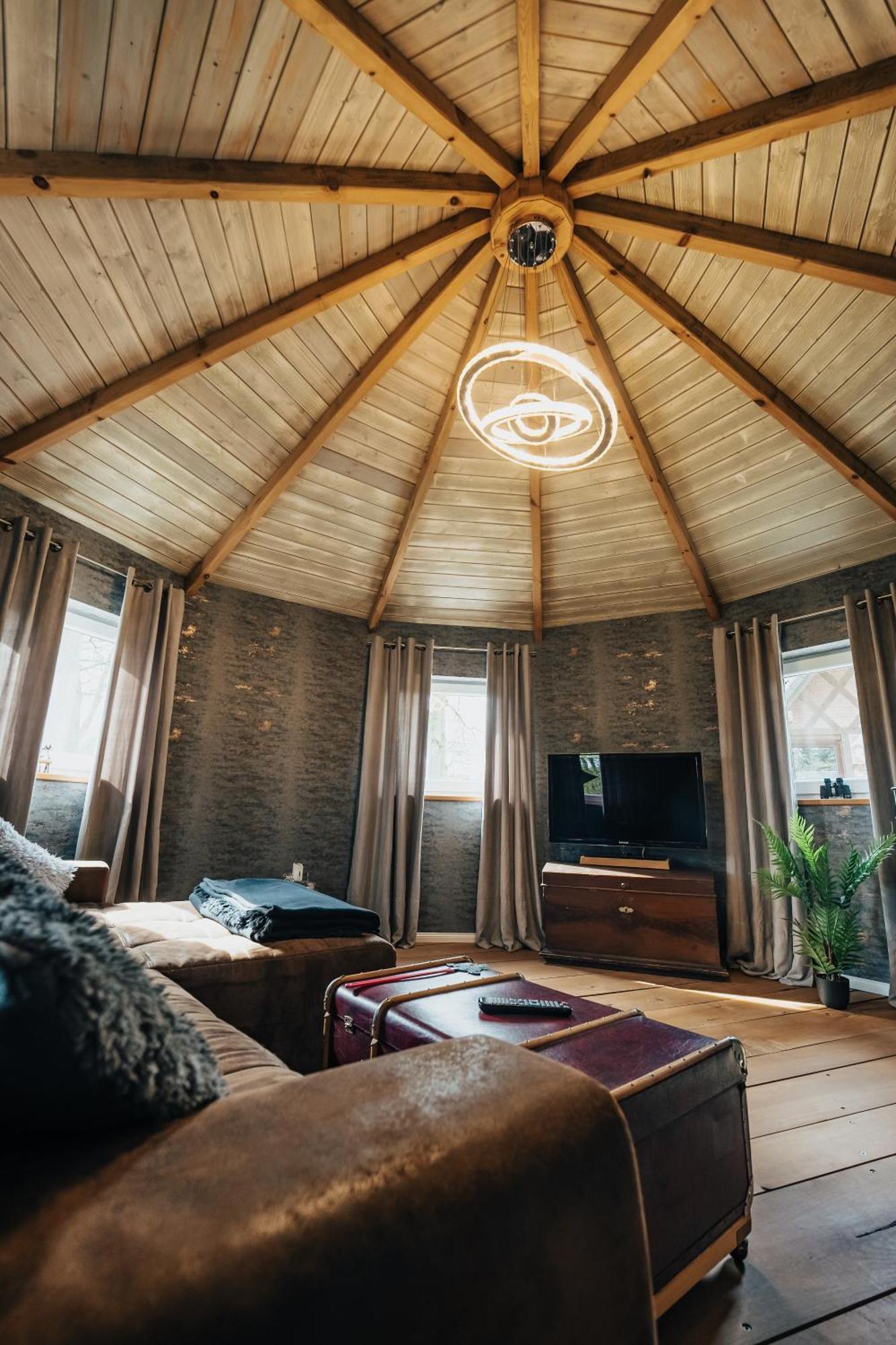 Ferienhaus Getreidesilo ชเนเวอร์ดิงเงิน ภายนอก รูปภาพ