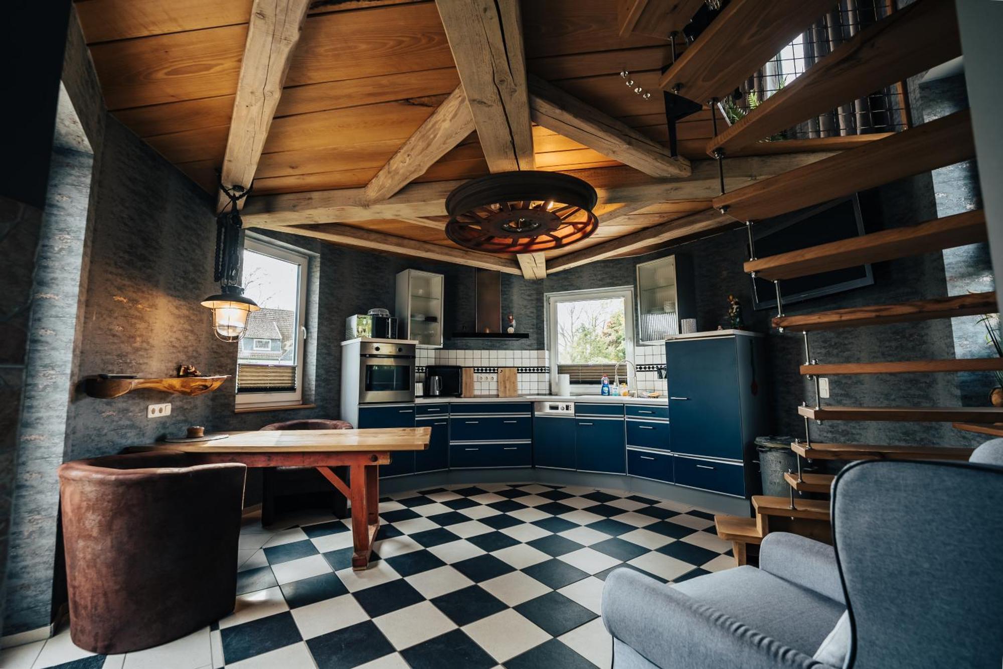 Ferienhaus Getreidesilo ชเนเวอร์ดิงเงิน ภายนอก รูปภาพ