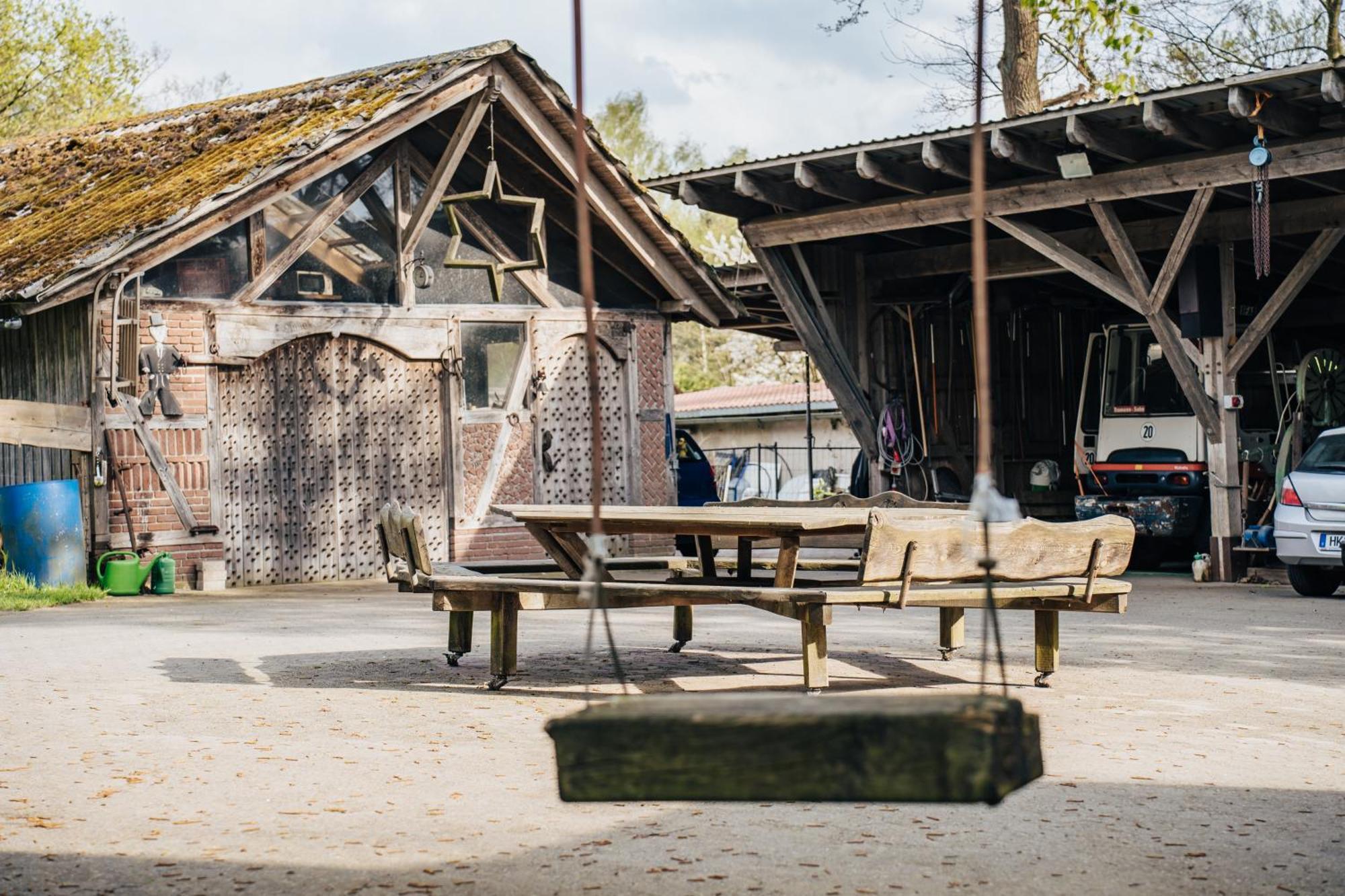 Ferienhaus Getreidesilo ชเนเวอร์ดิงเงิน ภายนอก รูปภาพ